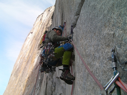 El Capitan, Yosemite - Diego Pezzoli su Tangerine Trip, El Capitan, Yosemite