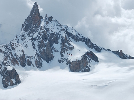 Dent du Geant - Dent du Géant (4013m), Mont Blanc