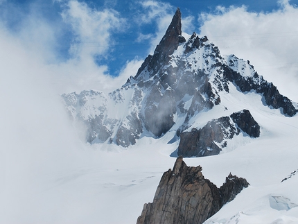 Dent du Geant - Dent du Géant (4013m), Mont Blanc