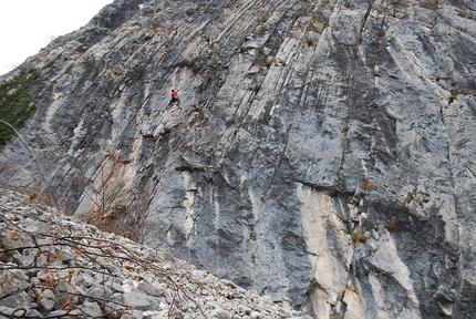 Ventaglio - The beautiful crag Ventaglio, Friuli Venezia Giulia, Italy