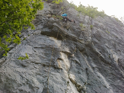 Ventaglio - The beautiful crag Ventaglio, Friuli Venezia Giulia, Italy