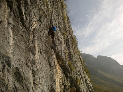 Ventaglio - The beautiful crag Ventaglio, Friuli Venezia Giulia, Italy