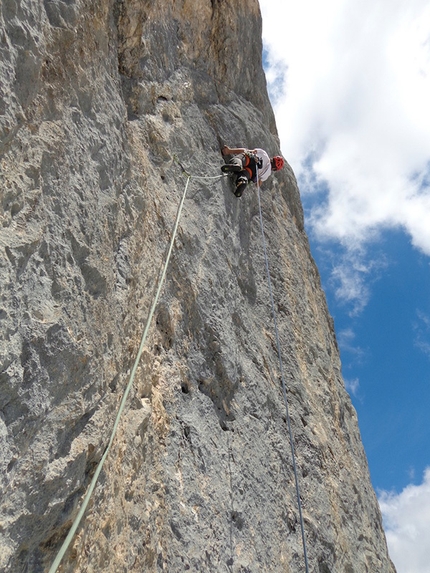 Discover Brenta Dolomites 2014 - DoloMitiche 2.0 - Brenta Base Camp - On the Tose in Val d'Ambiez