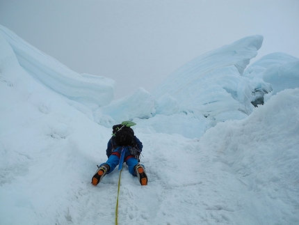 Cordillera Huayhuash, Peru - Carlo Cosi, Davide Cassol - La siesta del Bodacious, Jurau SW Face