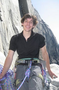 Alex Honnold flashes Gaia E8 6c