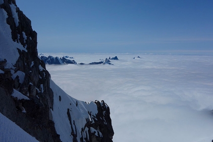 West Witches Tit, Alaska - John Frieh and Jess Roskelley making the first ascent of No Rest For the Wicked, (IV+ AI6 M7 29-30/05/2014)