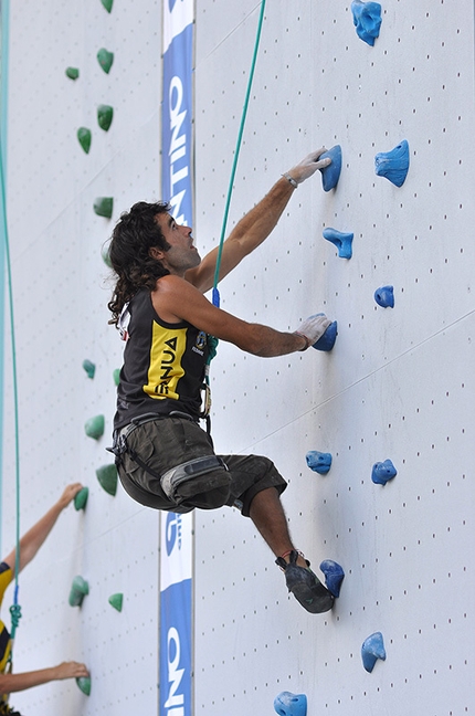 Arco Rock Legends 2014 - Urko Carmona Barandian competing at the Paraclimbing World Championship 2011 at Arco