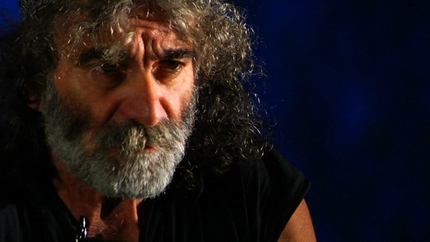 Arco Rock Legends 2014 - Lo scrittore, scultore, alpinista e climber Mauro Corona