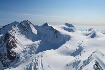 Traversata dei Lyskamm E-O, Monte Rosa - tutte le punte: Nordend, Dufour, Zumstein, Gnifetti, Parrot