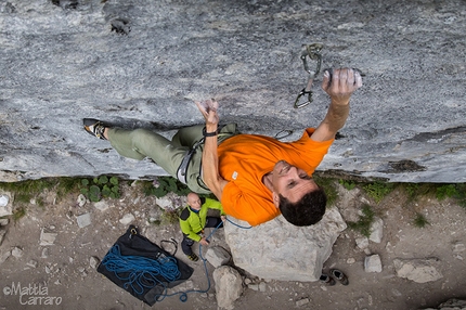 Malga Ciapela (Marmolada) - Mauro Dell'Antonia - La soluzione finale 8a