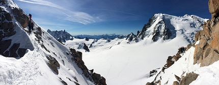 Corso aspiranti guida alpina 2013 - 2014 - Esame alta montagna | Monte Bianco