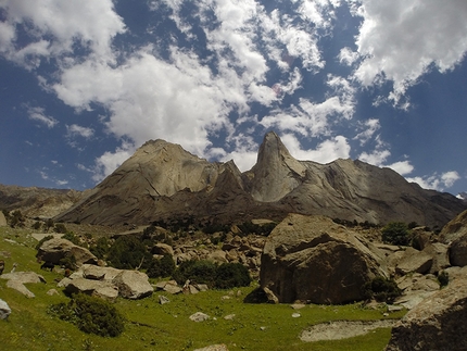 Ak-su Valley, Pamir Alay, Kirghizistan - The mountains climbed in the Ak-su valley