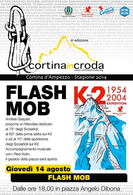 Torna a Cortina InCroda il Flash Mob