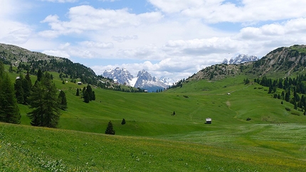 Pratopiazza, Dolomites - A walk to Prato Piazza in the Dolomites