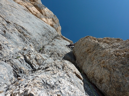 La Diretta Consiglio, il sole, il cielo, la roccia e il Gran Sasso. Di Ivo Ferrari