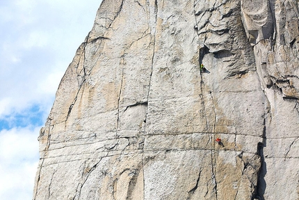 Electric Funeral, new route in Canada's Bugaboos by Jon Walsh and Michelle Kadatz