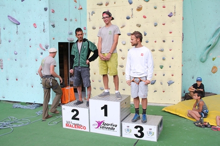 14° Memorial Bruseghini 2014 - Podio maschile del 14° Memorial Bruseghini: Michele Clemente, Giacomo Olivo e Norbert Parolini