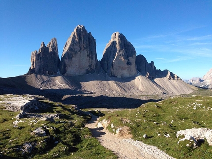 Tre Cime di Lavaredo - rock climbing in the Dolomites