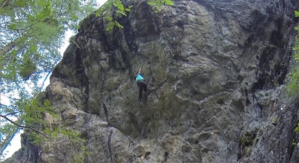 Stefano Ghisolfi, first 9a+ with Le moustache qui fâche