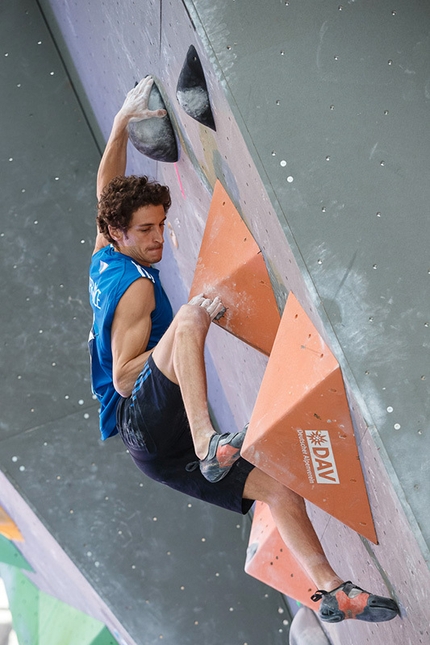 Campionati del Mondo Boulder 2014 - Durante la finale dei Campionati del Mondo Boulder 2014