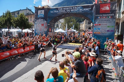 Ultra-Trail du Mont-Blanc - The Spaniards Tofol Castaner and Iker Karrera Aranburu.