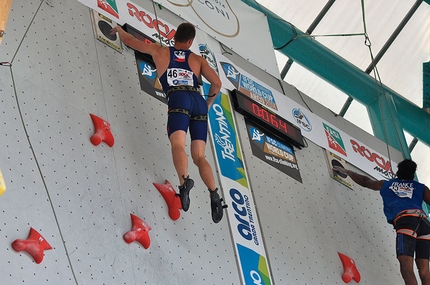 Rock Master Festival 2014 - Anouck Jaubert and Libor Hroza win the IFSC Speed Climbing World Cup