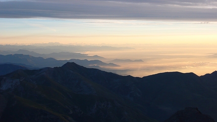 Cresta Est Monviso - Si fa giorno sulla Cresta Est del Monviso