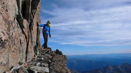 Cresta Est Monviso - In alto