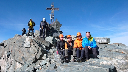 Cresta Est Monviso - In vetta al Monviso