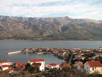 Paklenica, Croatia - The Paklenica gorge seen from Vinjerac