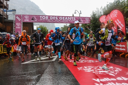 Tor des Geants Endurance Trail - The start of Tor des Géants® 2013