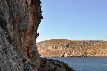 Kalymnos, climbing on the island of Neverland