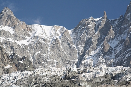 La Bouteille, Monte Bianco - Il bacino di Rochefort