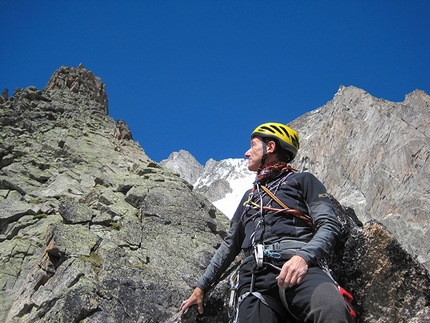 La Bouteille, Monte Bianco - Sulla cresta