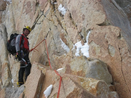 Supercanaleta del Fitz Roy (Patagonia) - Sulla Supercanaleta