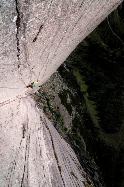 Pinne gialle - Tognazza - Manolo su Pinne Gialle (Tognazza, Passo Rolle, Dolomiti)