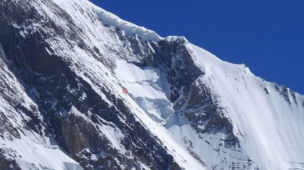 Gasherbrum V, Karakorum - During the first ascent of Gasherbrum V carried out from 23 - 26/07/2014 by the South Korean mountaineers Chi-young Ahn and Nak-jong Seong