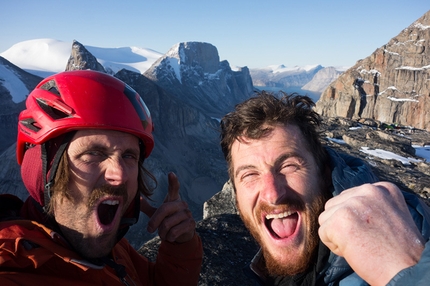 Groenlandia, isola di Baffin - Arrampicata a Gibbs Fjord, per Nicolas Favresse, Olivier Favresse, Ben Ditto e Sean Villanueva