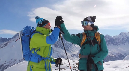 Andreas Fransson e JP Auclair - Gli sciatori Andreas Fransson e JP Auclair