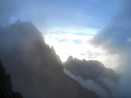 Sguardo al Passato, Val d’Ambiez, Dolomiti di Brenta - Giochi di luci in Val d’Ambiez, Dolomiti di Brenta