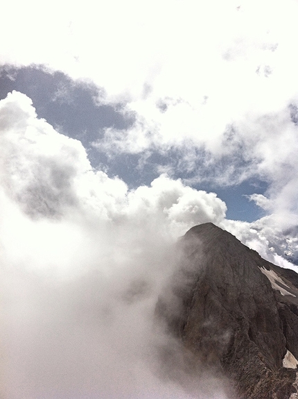 Sguardo al Passato, Val d’Ambiez, Dolomiti di Brenta - Le nebbie viste dalla Cima d'Ambiez, Val d’Ambiez, Dolomiti di Brenta