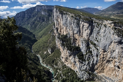 Federica Mingolla, Verdon - Federica Mingolla climbing Tom et je ris 8b+, Verdon Gorge