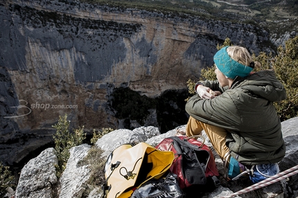 Federica Mingolla, Verdon - Federica Mingolla climbing Tom et je ris 8b+, Verdon Gorge