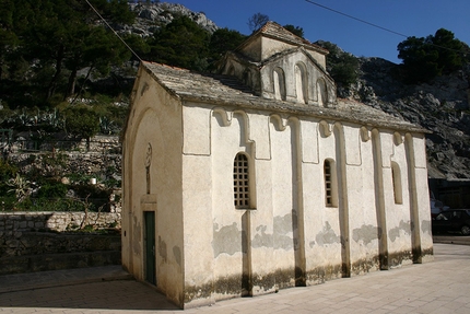 Omiš, Croazia - L'arrampicata a Omiš, Dalmatia, Croazia