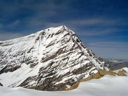 GORE-TEX® Experience Tour 'History Session' - Balmhorn seen from Ferdenrothorn