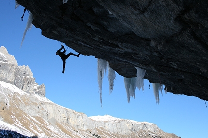 Tom Ballard - Tom Ballard su Matador M11, Kandersteg, Svizzera