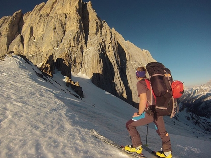 Tom Ballard - Tom Ballard al Passo Ombretta 2702m, Marmolada