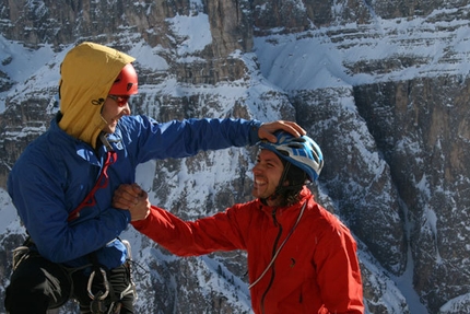 Val Lunga, Dolomites - At the top of 'La sor blanche', Val Lunga (Val Gardena, Dolomites)