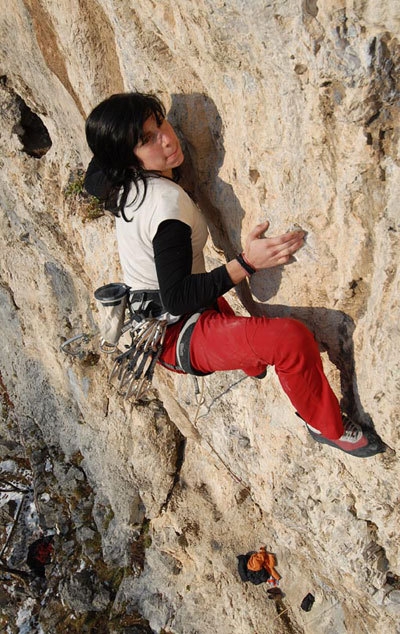 Arrampicata: Martina Frigerio, Andromeda e un 8a a 17 anni