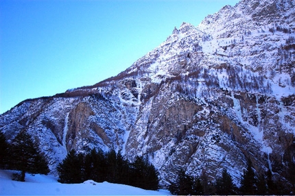 Condizioni Cascate di ghiaccio